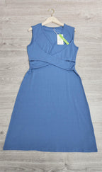 Hiran Premium Midi Sheath Dress with Laced Wrap Crossing Statement Occasion Edit