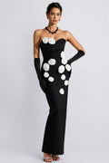 Arlo Flower Bandage Maxi Dress