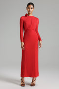 Diamante Flower Maxi Dress