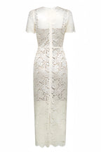 Fina Lace Slim Fit Midi Dress