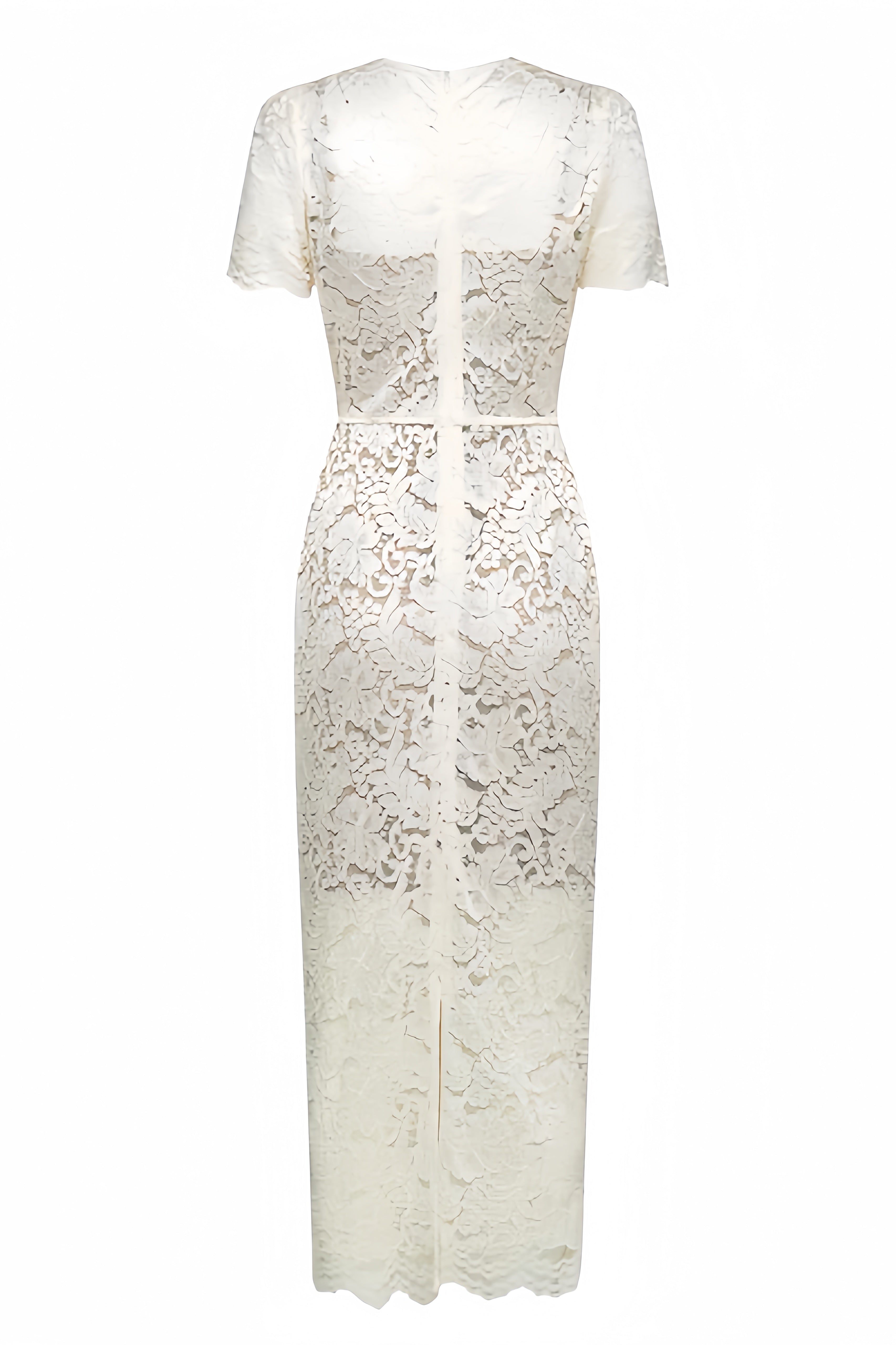 Fina Lace Slim Fit Midi Dress