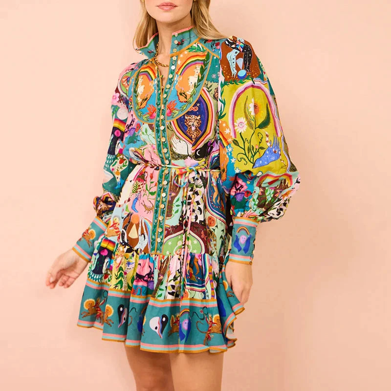 Dulce Dress with Long Sleeves for Women Timeless Daily Style