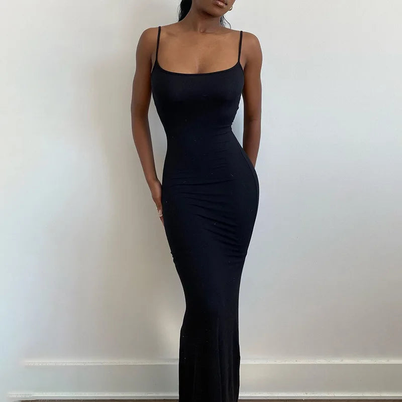Irma Summer Dress with Spaghetti Straps for Women Wardrobe Essential