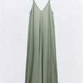 Dafne Flowing Midi Dress for Women Easy Wear Style