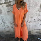 Ivanna Effortless and Chic Summer Dress for Women Feminine Flowy Style