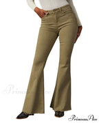 Fashion Flare Women Streetwear 90s Vintage Wide Leg Denim Pantalones Mujer Pantalon Femme Camel Clothes Jean