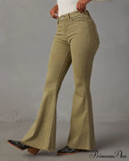 Fashion Flare Women Streetwear 90s Vintage Wide Leg Denim Pantalones Mujer Pantalon Femme Camel Clothes Jean