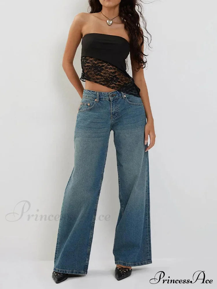 Women Chest Wrapping Solid Lace See Through Backless Casual Chic Strapless Crop Going Out Sleeveless Camis Tank top
