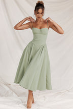 Purple Effortless Corset Dress Elevated Occasion Wear