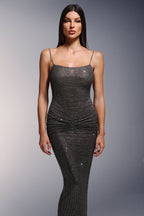 Diamond Sleeveless Maxi Dress
