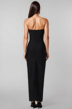 Mio Sleeveless Diamond Bandage Maxi Dress