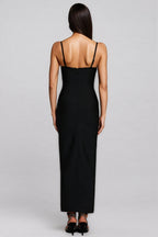 Zohara Sleeveless Diamond Bandage Maxi Dress