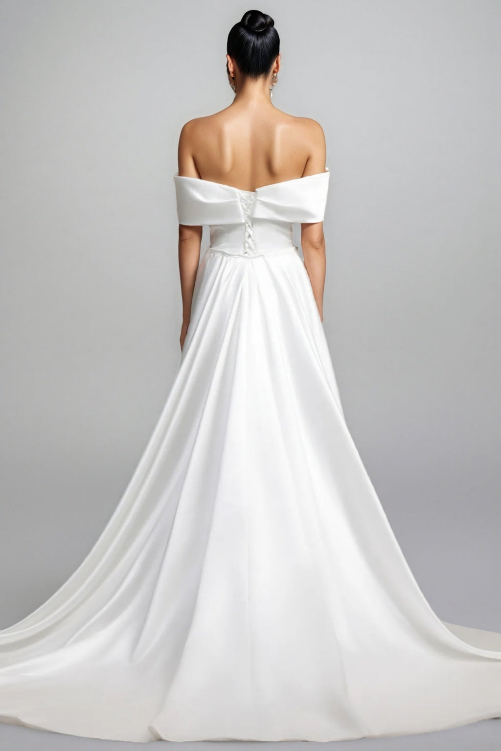 Quinta Off Shoulder Detachable Maxi Dress