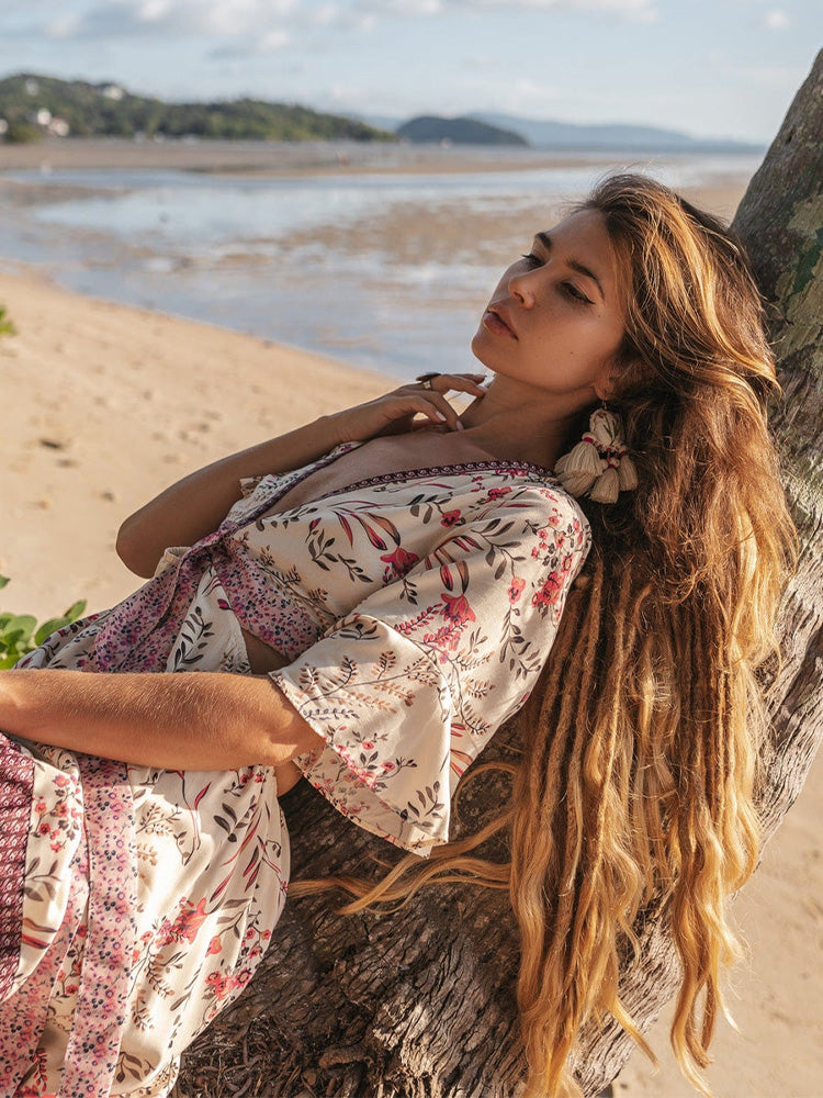 High-Low Midi Dress