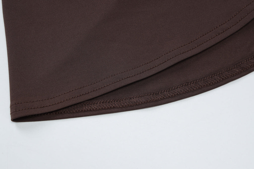 Gema Mini Dress Brown