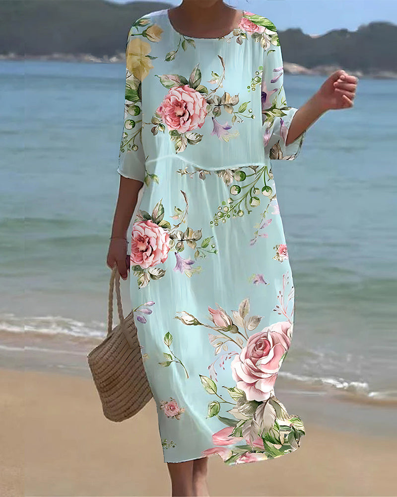 Fiorella Boutique Dress with Flowers Designer Edit