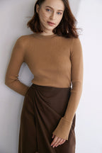 Jareth Peru Premium Wool Ribbed Sweater