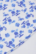 Slim Bodycon Spaghetti Strap Floral Dress