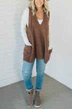 Cozy Pocket Sweater Vest