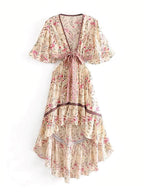 High-Low Midi Dress