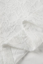 Solid Cami Bodycon Mini Lace Dress