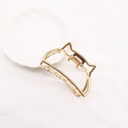 Animal Inspired Gold Metal Hair Claw