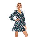 Auden Floral Button Down Shirt Dress FINAL