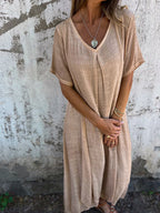 Eugenia Trendy and Elegant Summer Dress for Women Sophisticated Look
