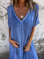 Eugenia Trendy and Elegant Summer Dress for Women Sophisticated Look
