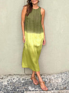 Virginia Minimalist Stylish Print Dress Designer Edit