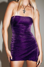 Strapless Tube Bodycon Mini Dress