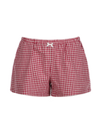 Aluna Plaid Casual Shorts