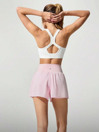 SweatProof Run Shorts Mid Waist Pockets Quick Dry