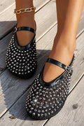 Fashionable Rhinestone Elegant French Buckle Sandals