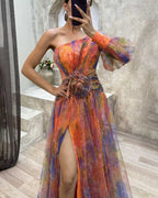 Fernanda Exclusive Off Shoulder Party Dress Elevated Occasion Wear