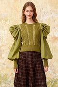 Textured Slim Fit Knit Top