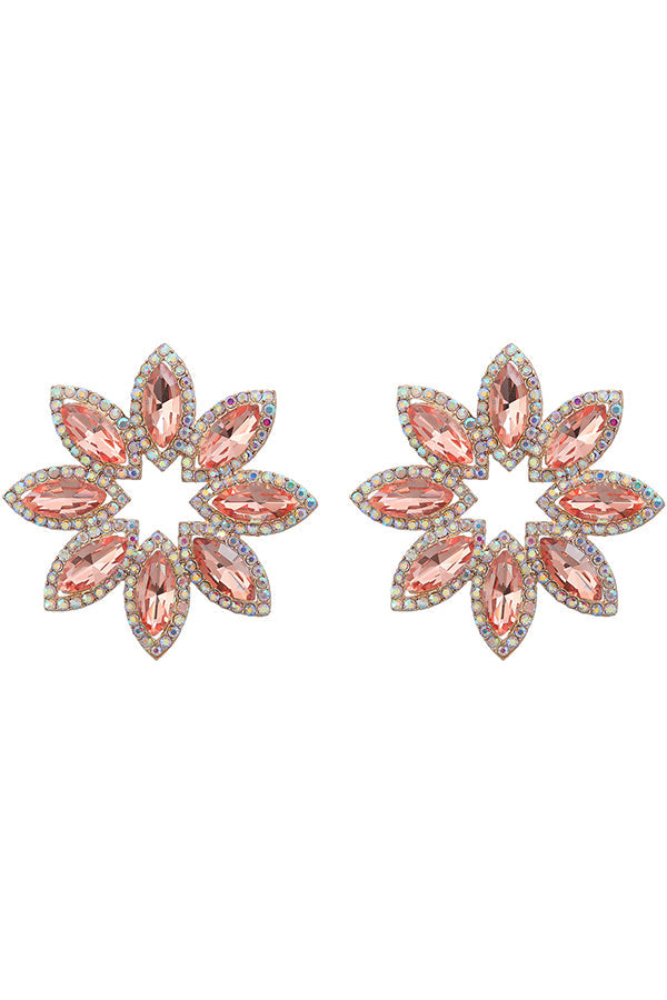 colour Floral Earrings