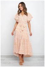 Floral Maxi Dress Marigold