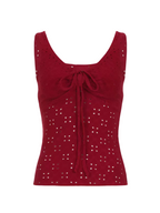 Maison Lace-Up Tank Top