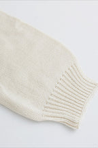Bear Embroidery Short Cardigan
