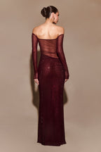 Nash Diamante Maxi Dress