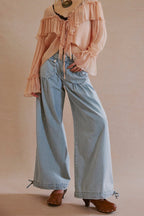 Mid Rise Tapered Vintage Relaxed Jeans
