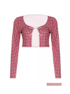 Nashla Gingham Pants Set