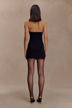 Christina Cross Over Mini Dress | Party Dress