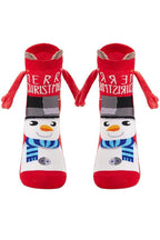 Christmas Cute Couple Magnetic Socks