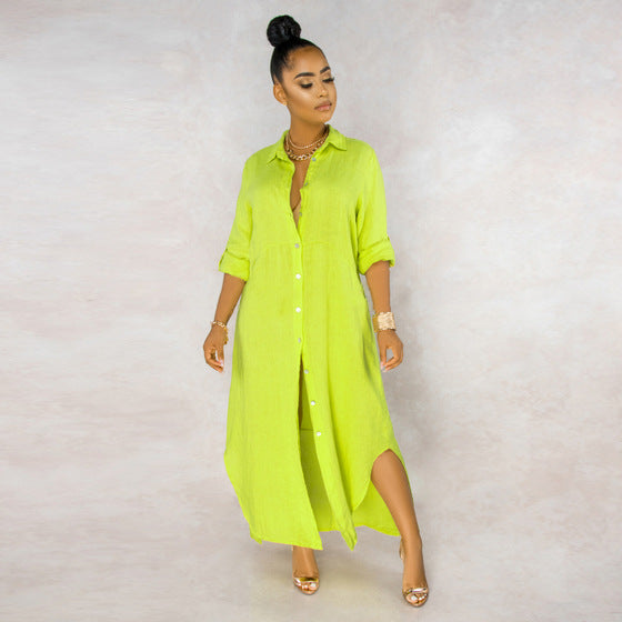 María Aesthetic Elena Overshirt Dress Set Evening Wear Edit