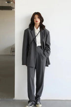 Loose Long Sleeve Office Blazer