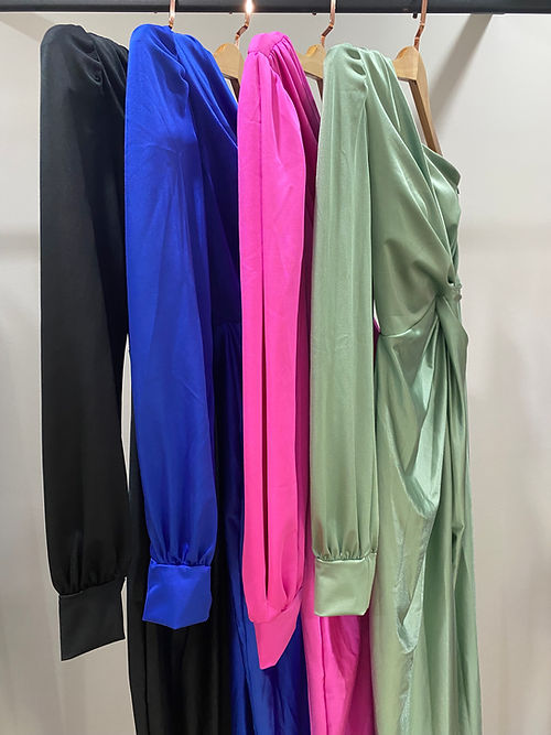 Rachel Timeless Satin Dress Designer Edit