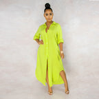 Silvia Exclusive Overshirt Dress Set Designer Edit