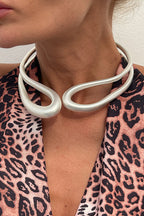 Fashion Alloy Twisted Double Layer Jewelry